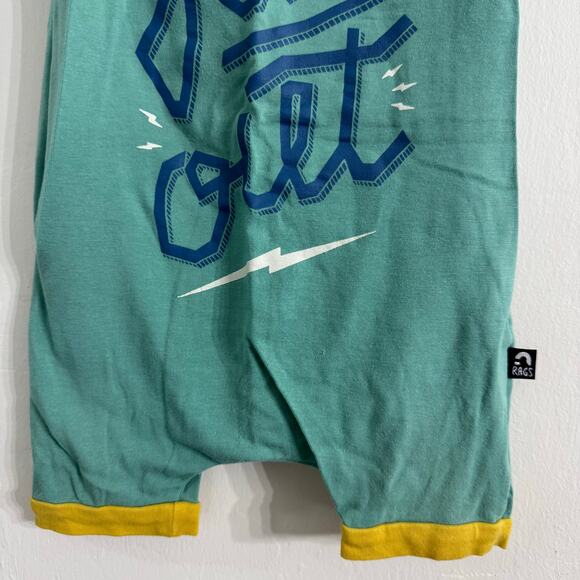 Rags Far Out Tank Capri Shortie Rag Romper Size 12-18 Months - Picture 2 of 5